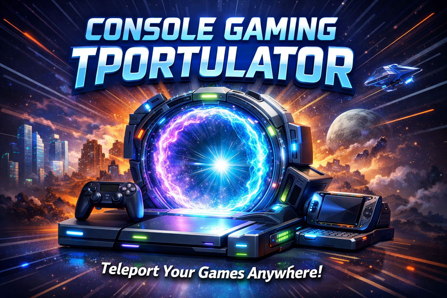 console gaming tportulator