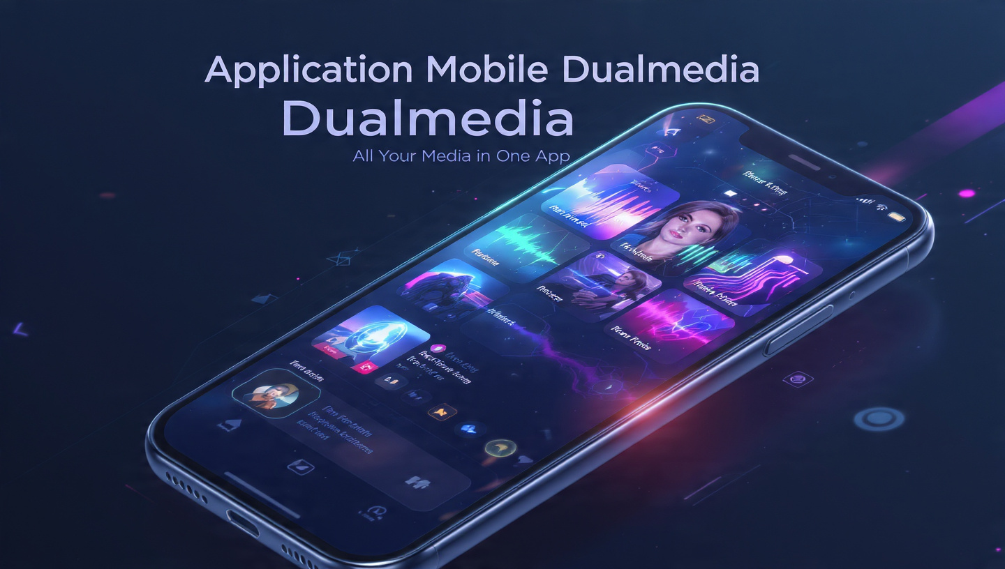 application mobile dualmedia