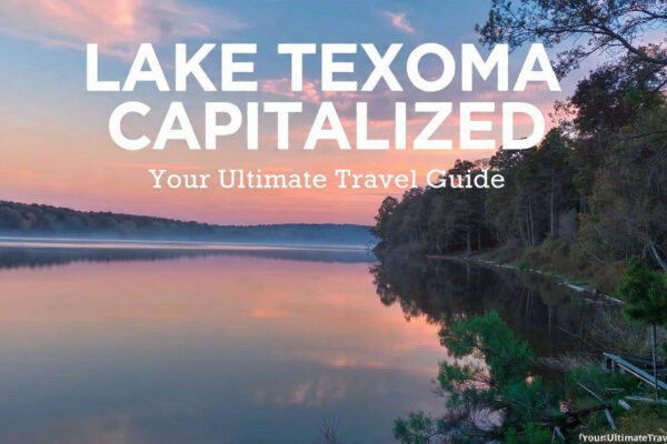 lake texoma should be capitalized