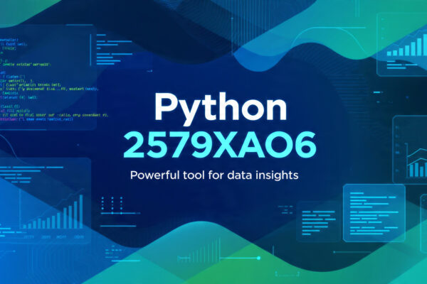 how python 2579xao6 can be used for data analysis