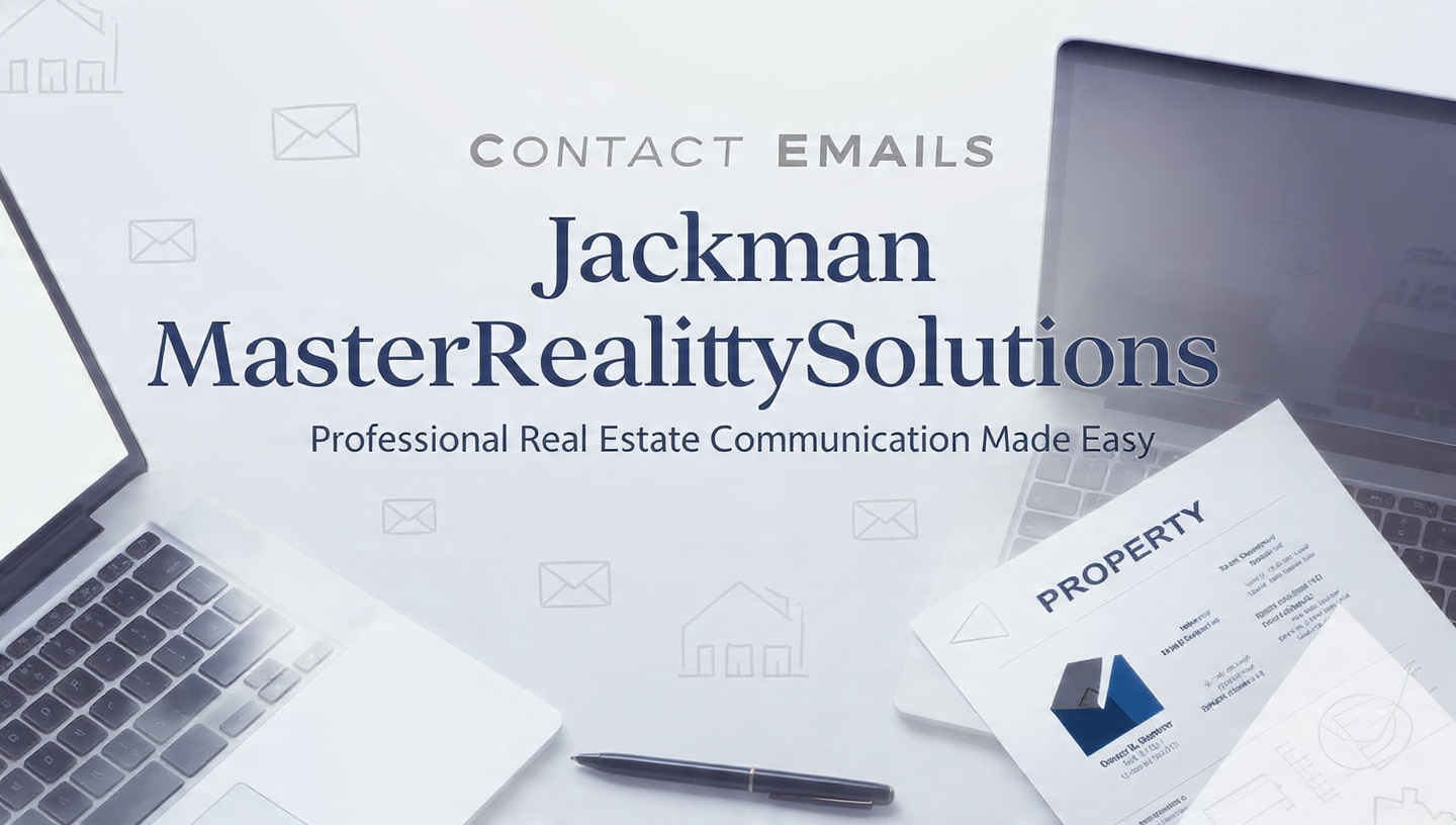 contact emails jackman masterrealtysolutions