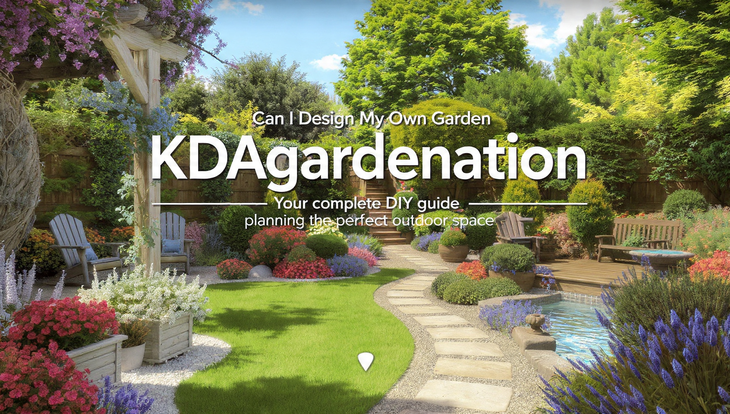 can i design my own garden kdagardenation