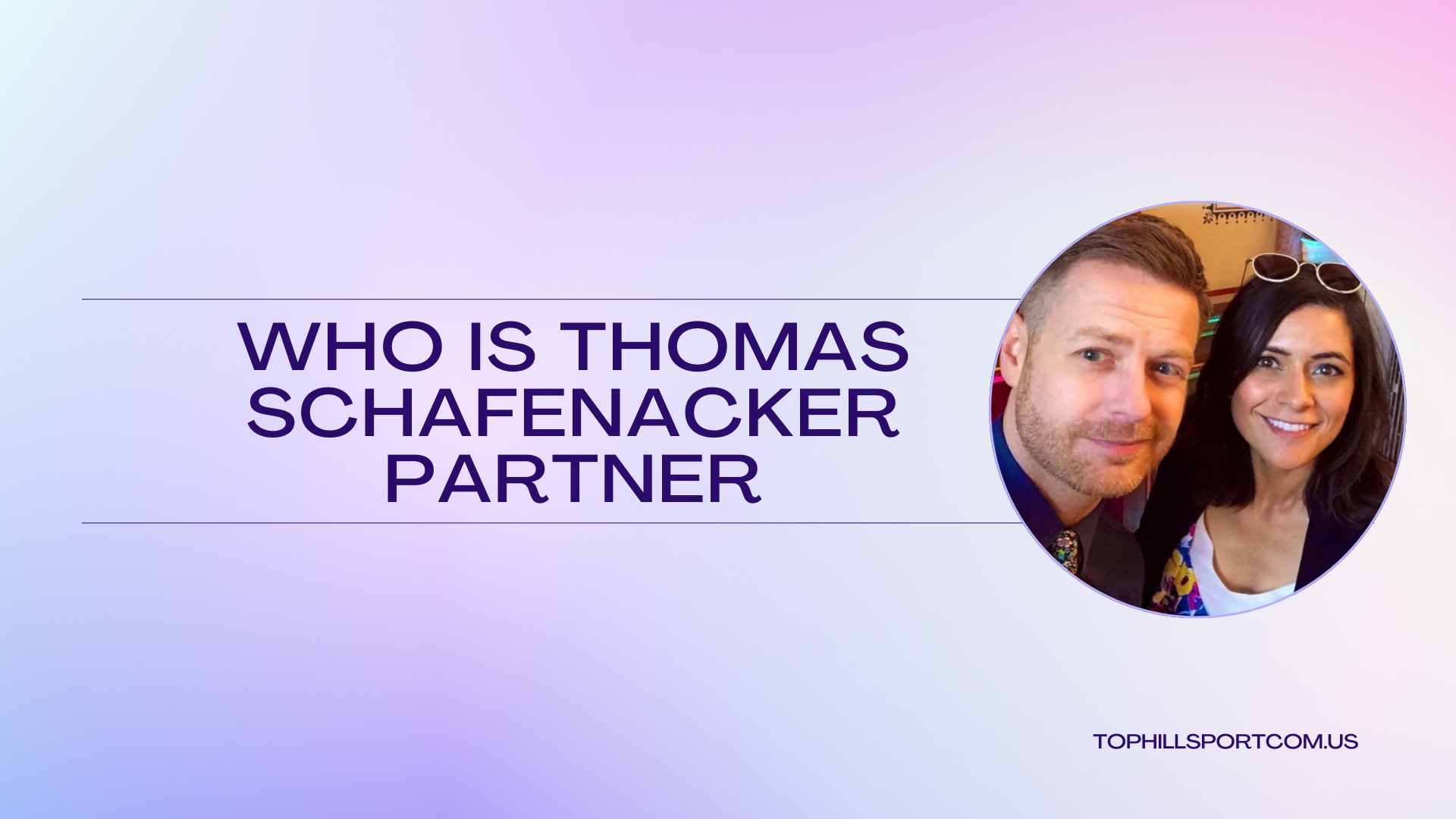 who is thomas schafenacker partner