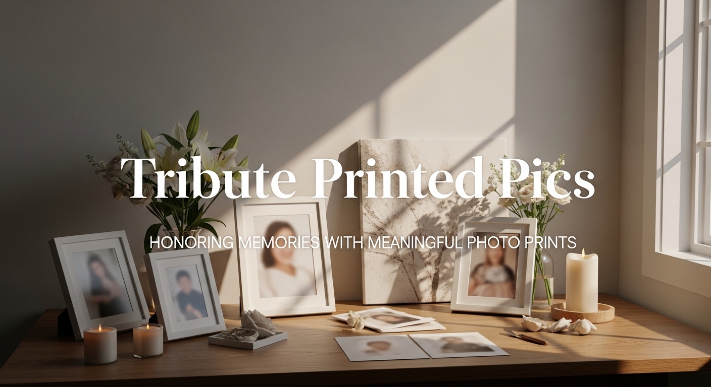 tribute printed pics