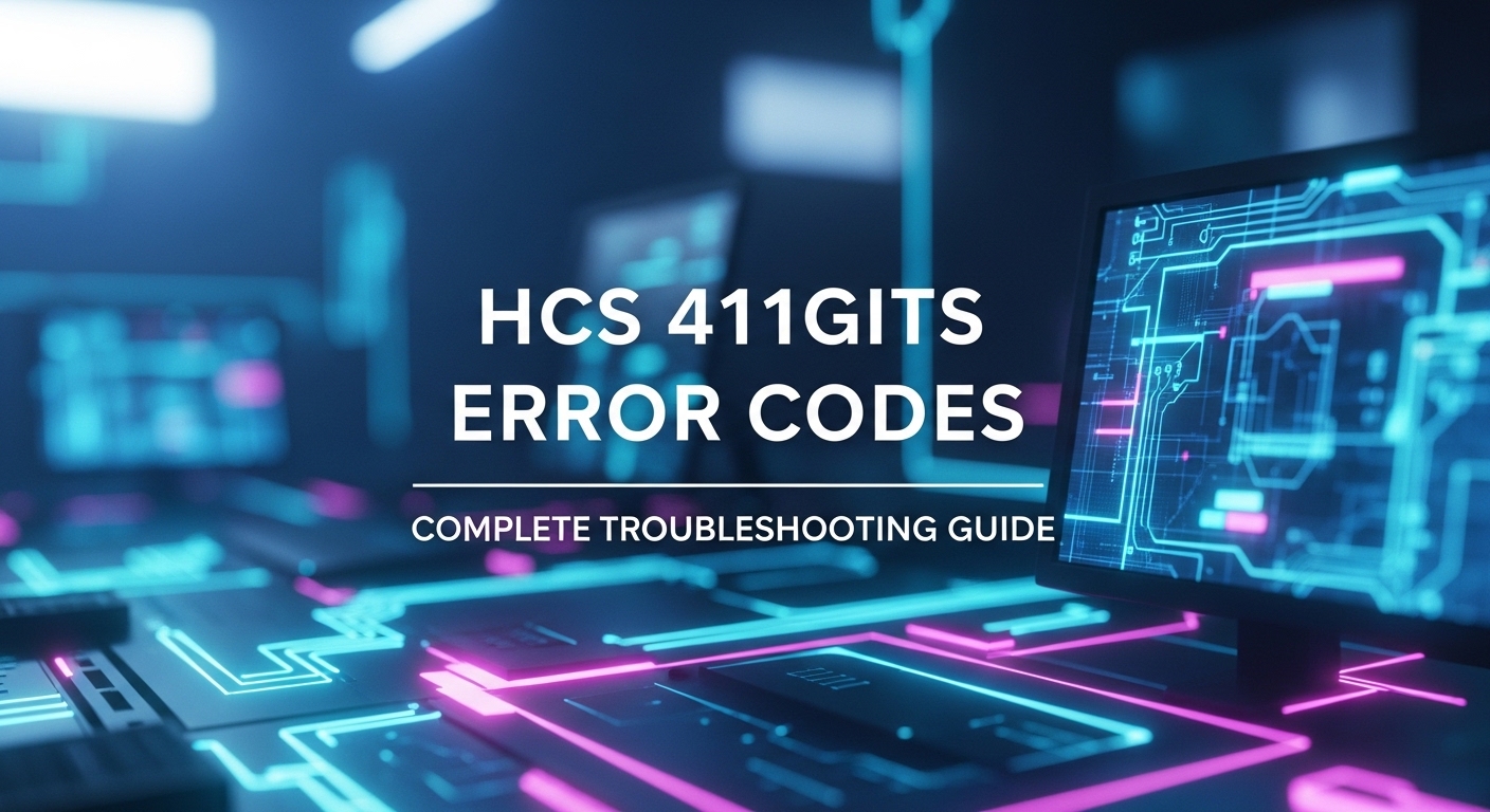 hcs 411gits error codes