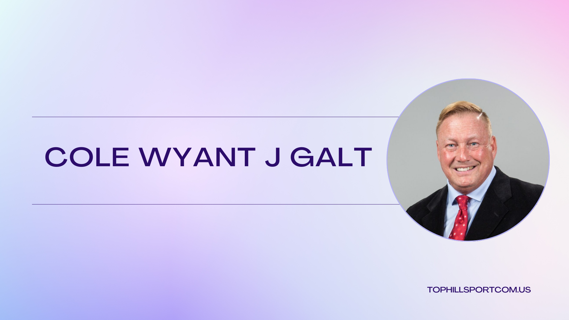 cole wyant j galt